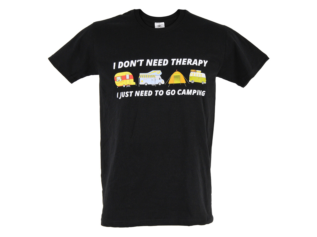 Obelink I don&apos;t need therapy T-Shirt - Black