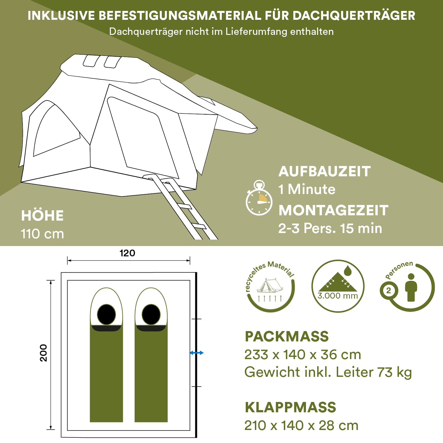schlafsack tog 1 5 Schlafsack langarm 1.5 TOG Baumwolle Naturmeliert Zweige – Love to Dream EU main image 1
