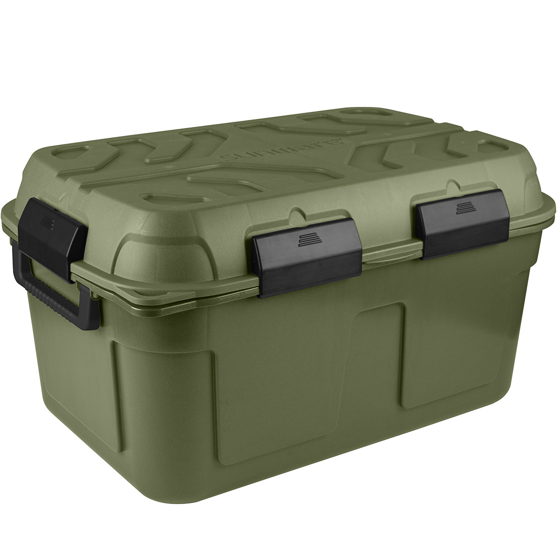 Sunware Q-line 130 Liter wasserdichte Aufbewahrungsbox-Green