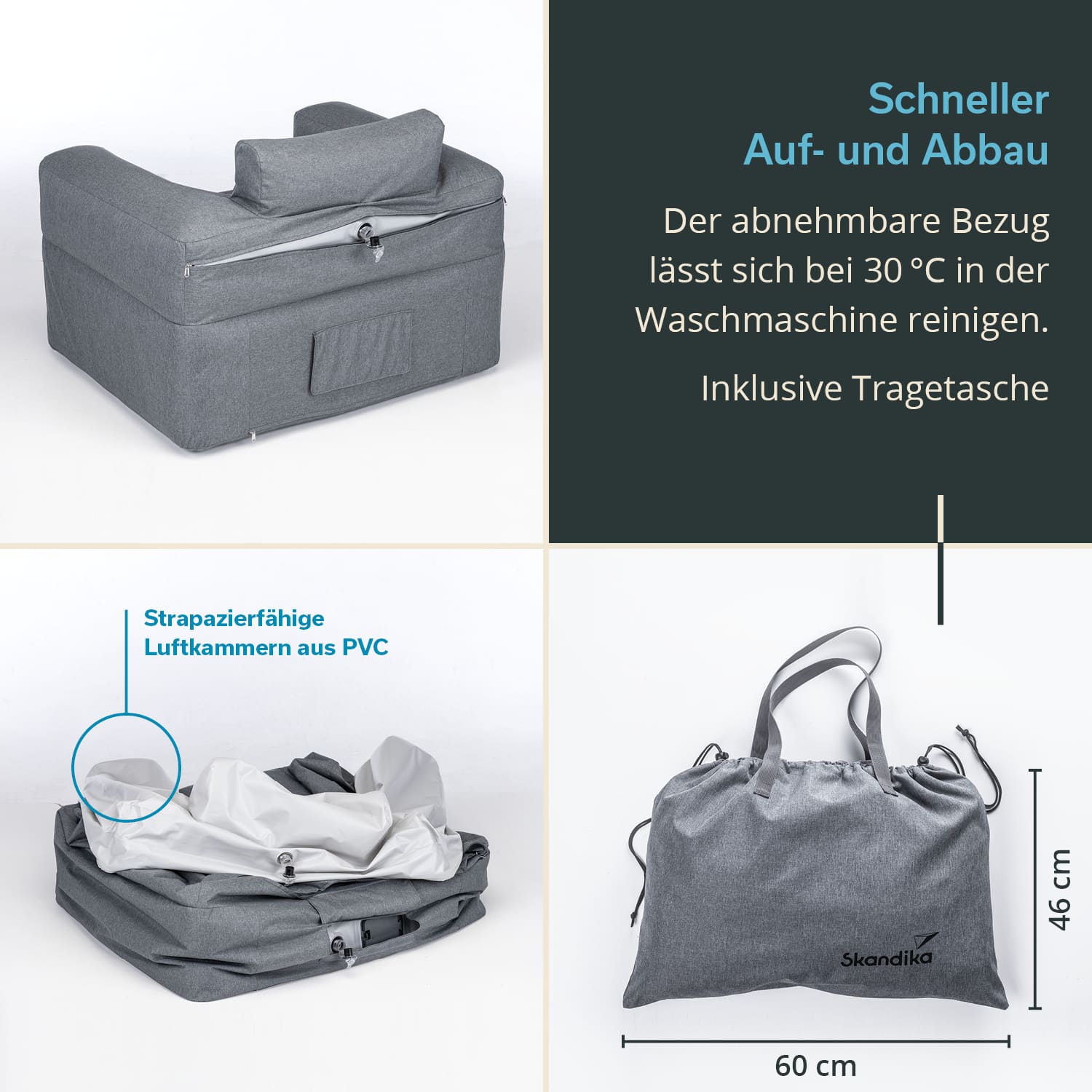Skandika Easy Air Single Luftsofa - Obelink.de