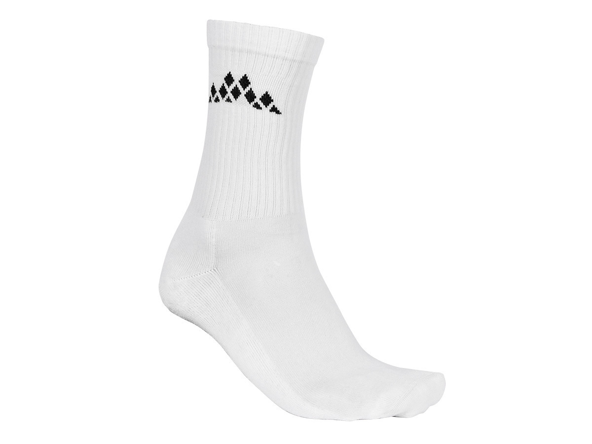 Obelink Basic Sport Socken 3er-Pack - Weiß