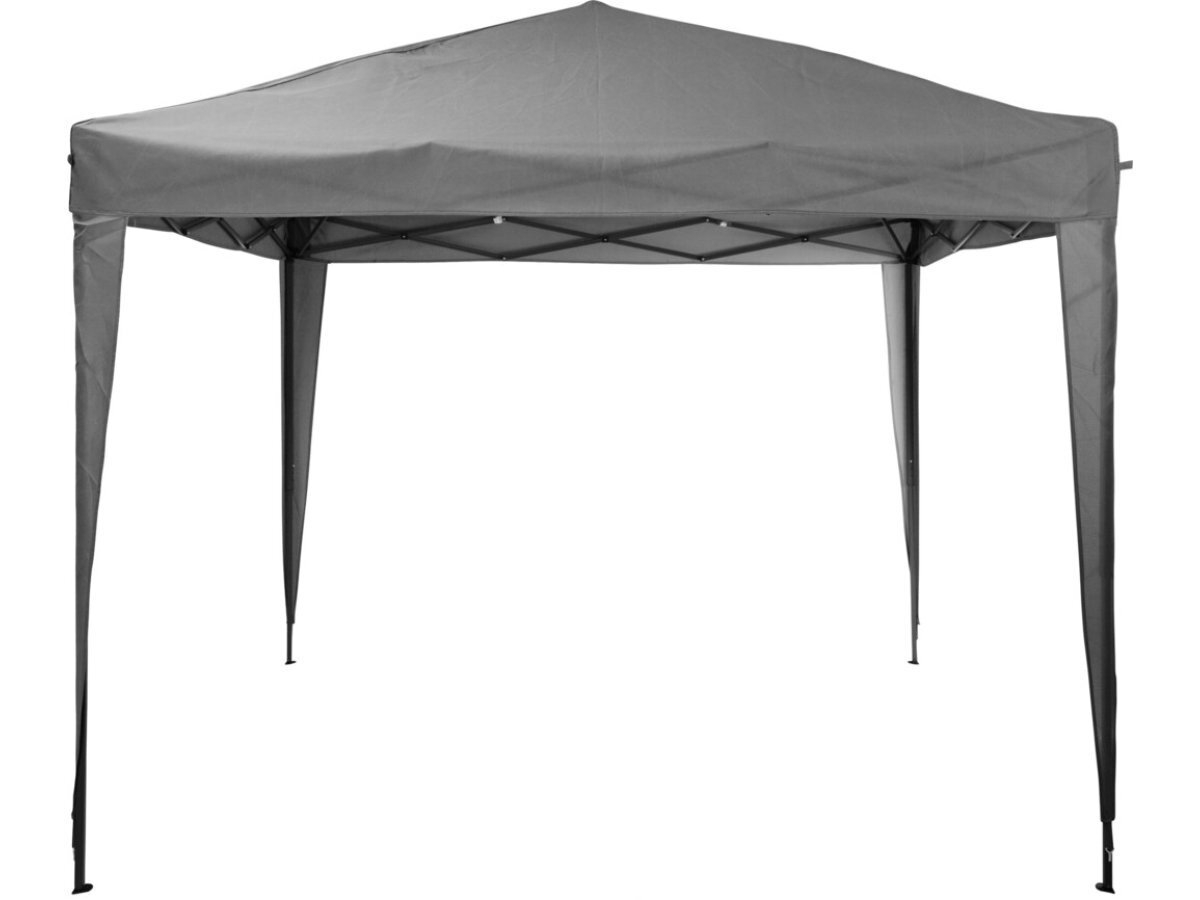 Ambiance Easy-Up 300 x 300 cm, klappbares Partyzelt  Grey - Obelink.de