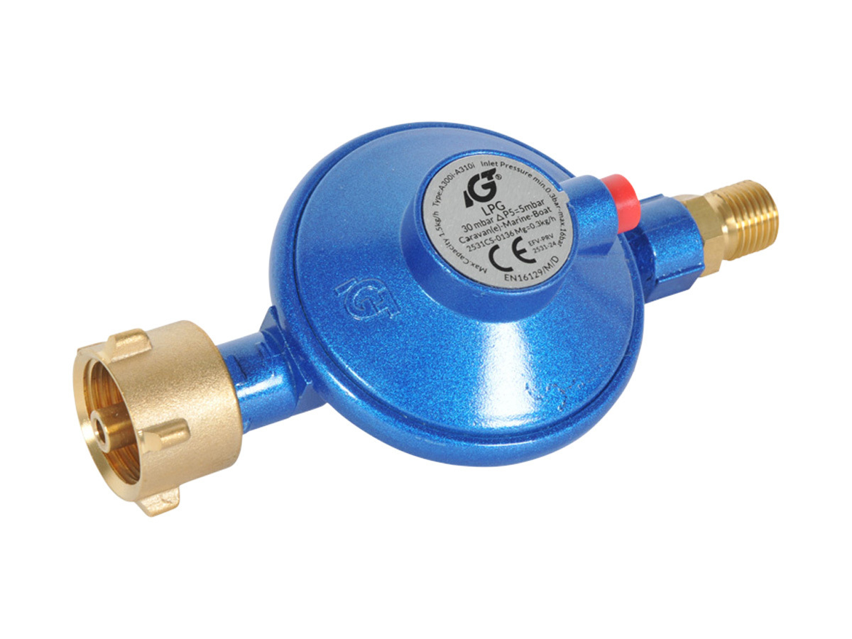 Obelink 30 mbar 1/4" Links G12 Druckregler