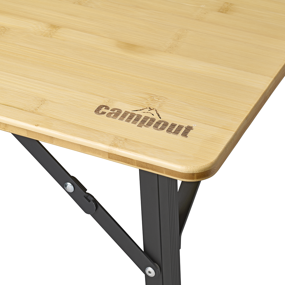 Campout Bambus campingtisch - 120 x 70 cm - Obelink.de
