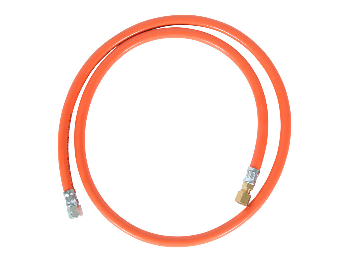 Obelink 1/4" Linksgewinde x 6 mm Gasschlauch - 1,5 Meter