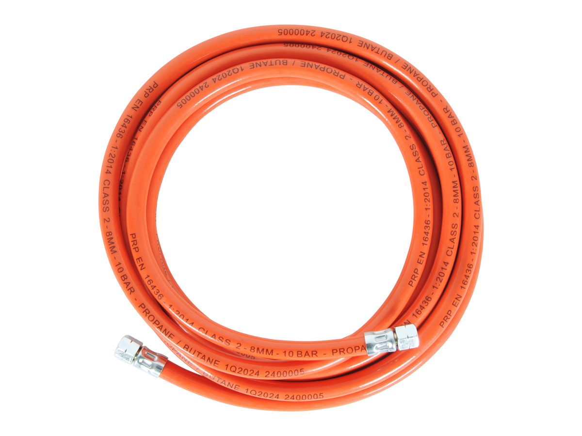 Obelink Gasschlauch 1/4" links - 5 Meter