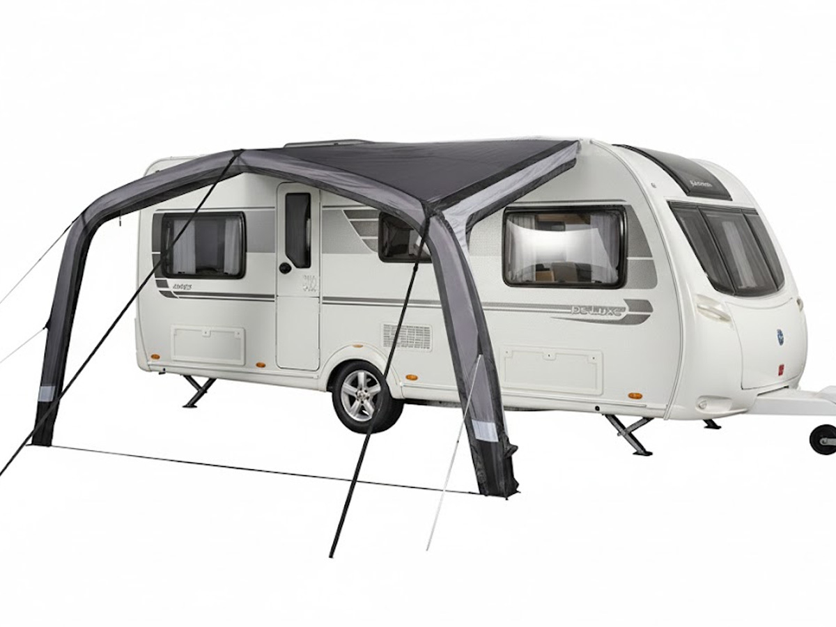 Zweite Chance Obelink Arcade 330 Sunroof Easy Air Wohnwagen Sonnensegel