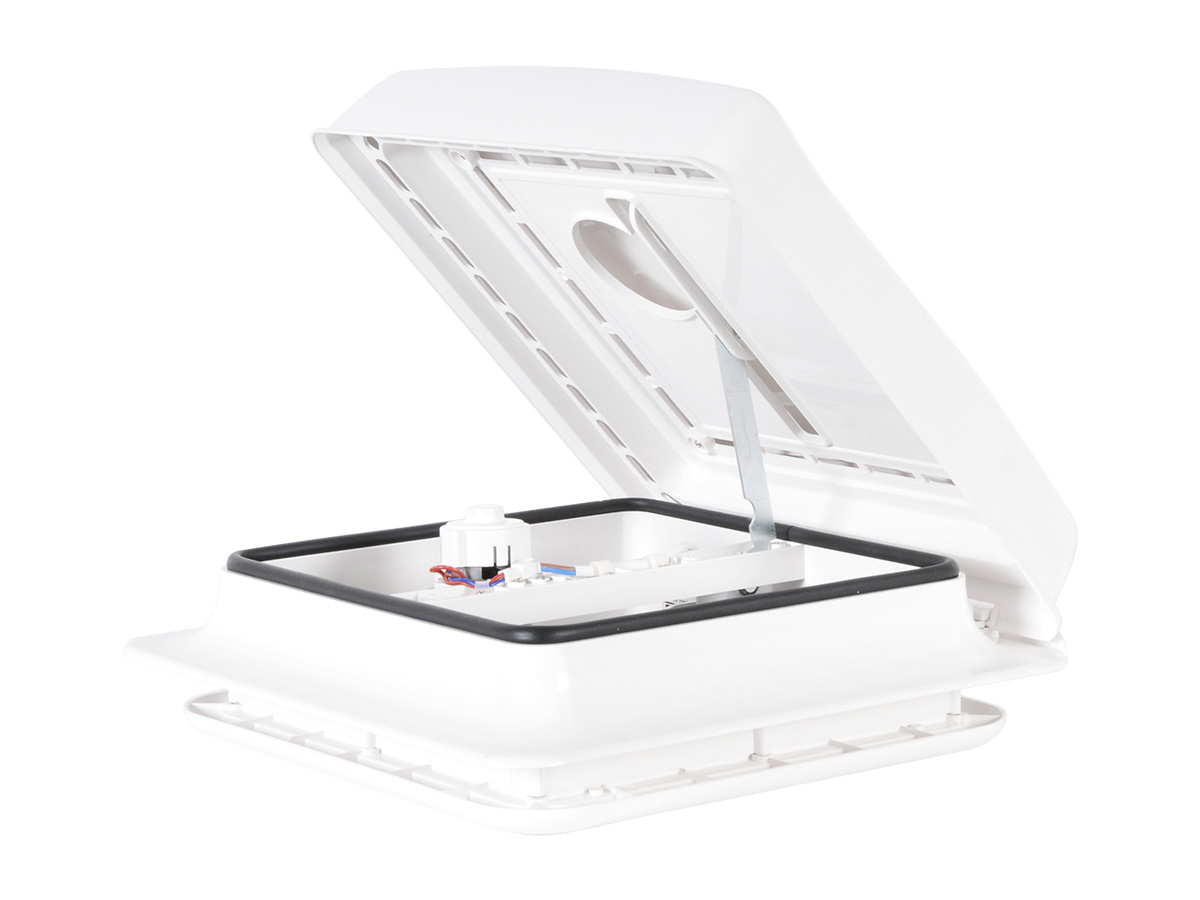 Obelink Panorama 28 x 28 Dachluke mit Ventilator - White