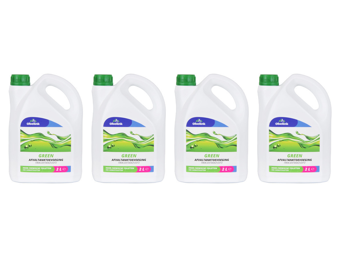 Obelink Green 4-er Set Sanitärflüssigkeiten