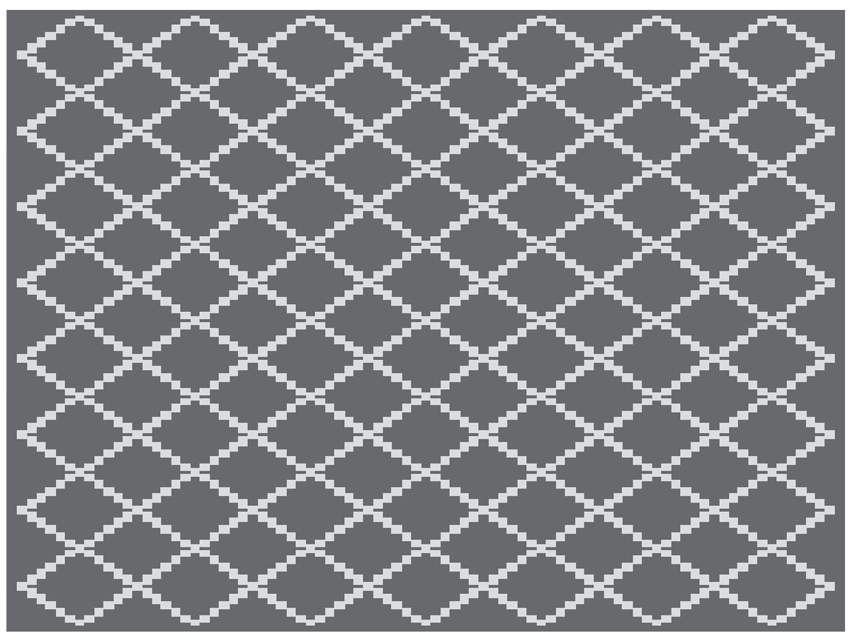 Obelink Patio Mat Diamond 200 x 180 cm Zeltteppich
