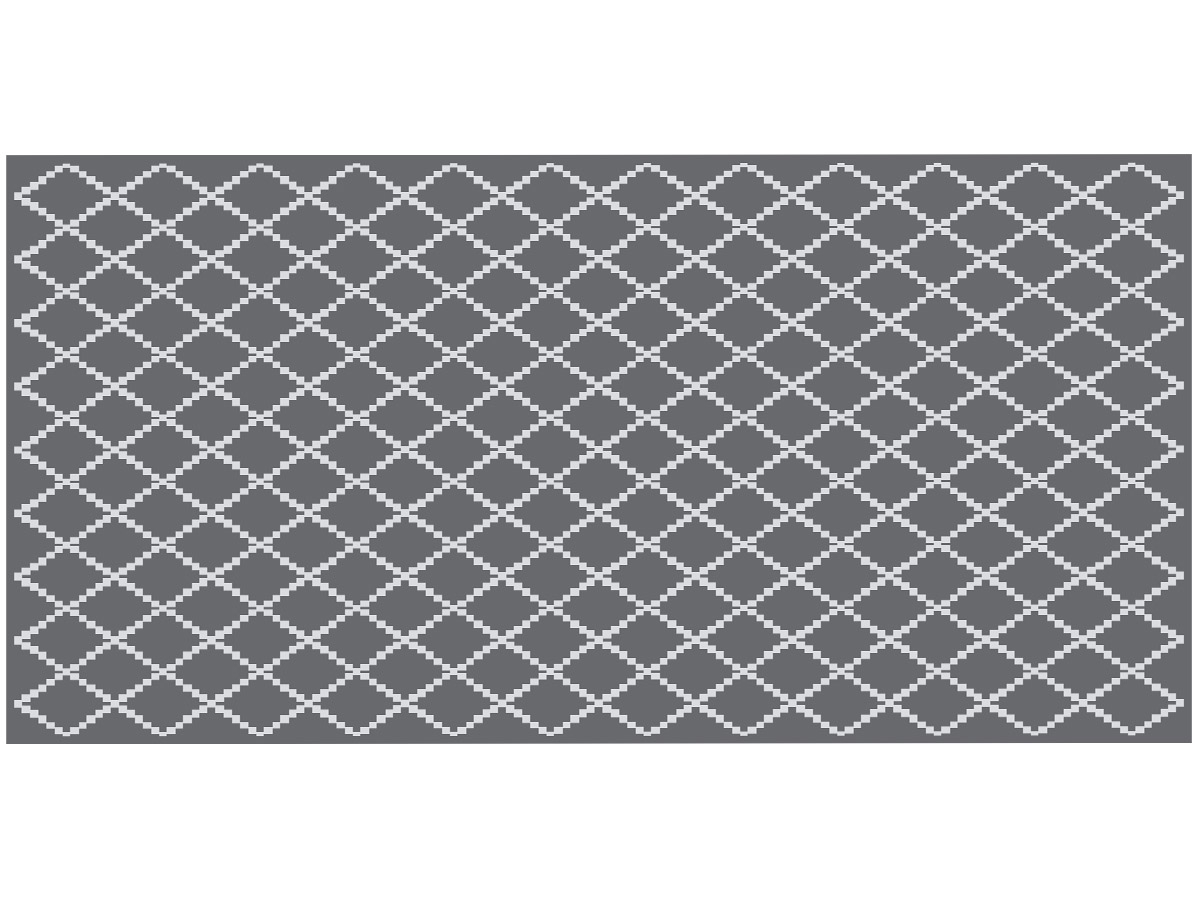 Obelink Patio Mat Diamond 500 x 250 cm Zeltteppich