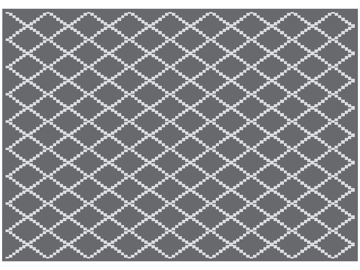 Obelink Patio Mat Diamond 410 x 290 cm Zeltteppich