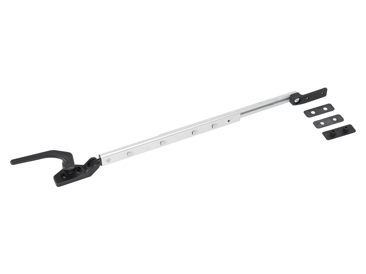 Obelink 24,8 cm Fensteraussteller Schraubbefestigung mit Klicksystem - Links