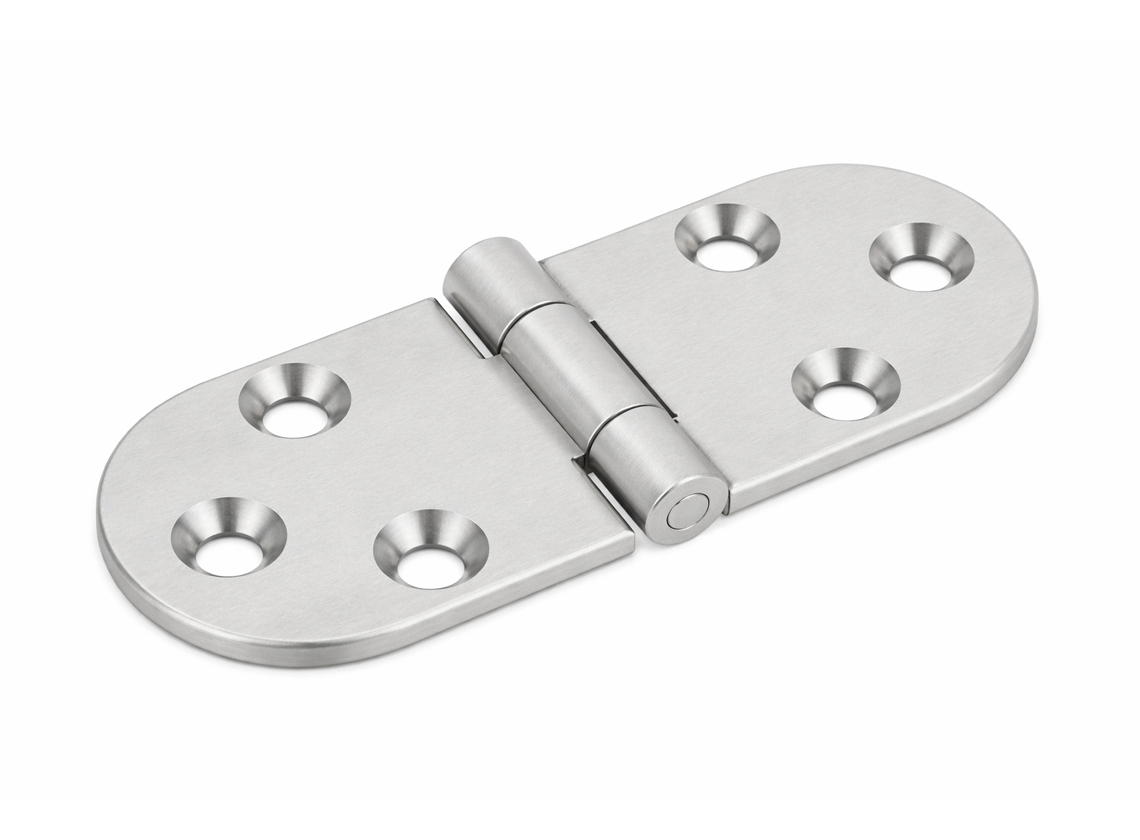 Obelink abgerundetes Scharnier - Chrome