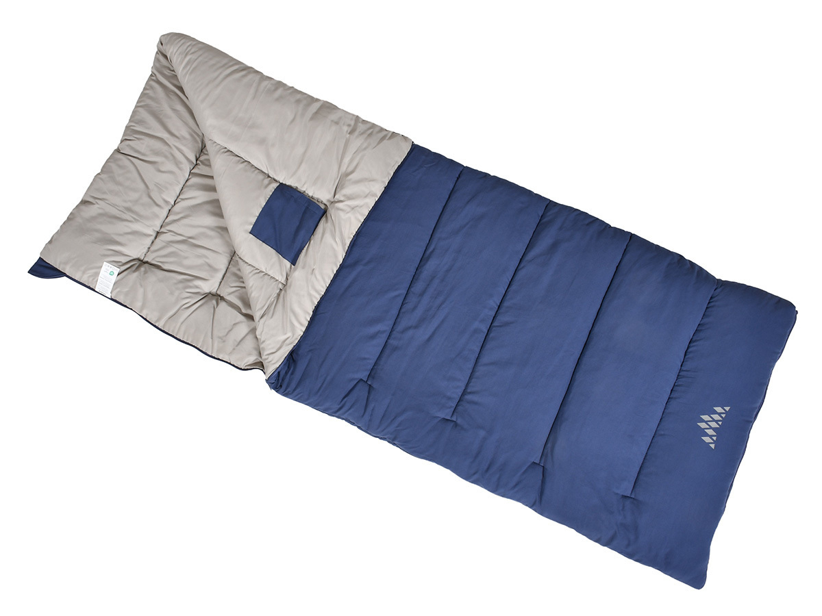 Obelink Sleepcozy Crown Blue Schlafsack - 85 x 210 cm