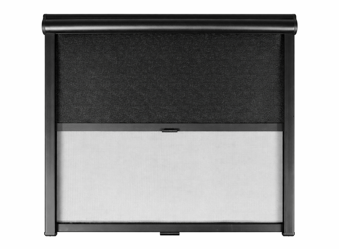 Obelink Velum Kombirollo 80 x 70 cm - black