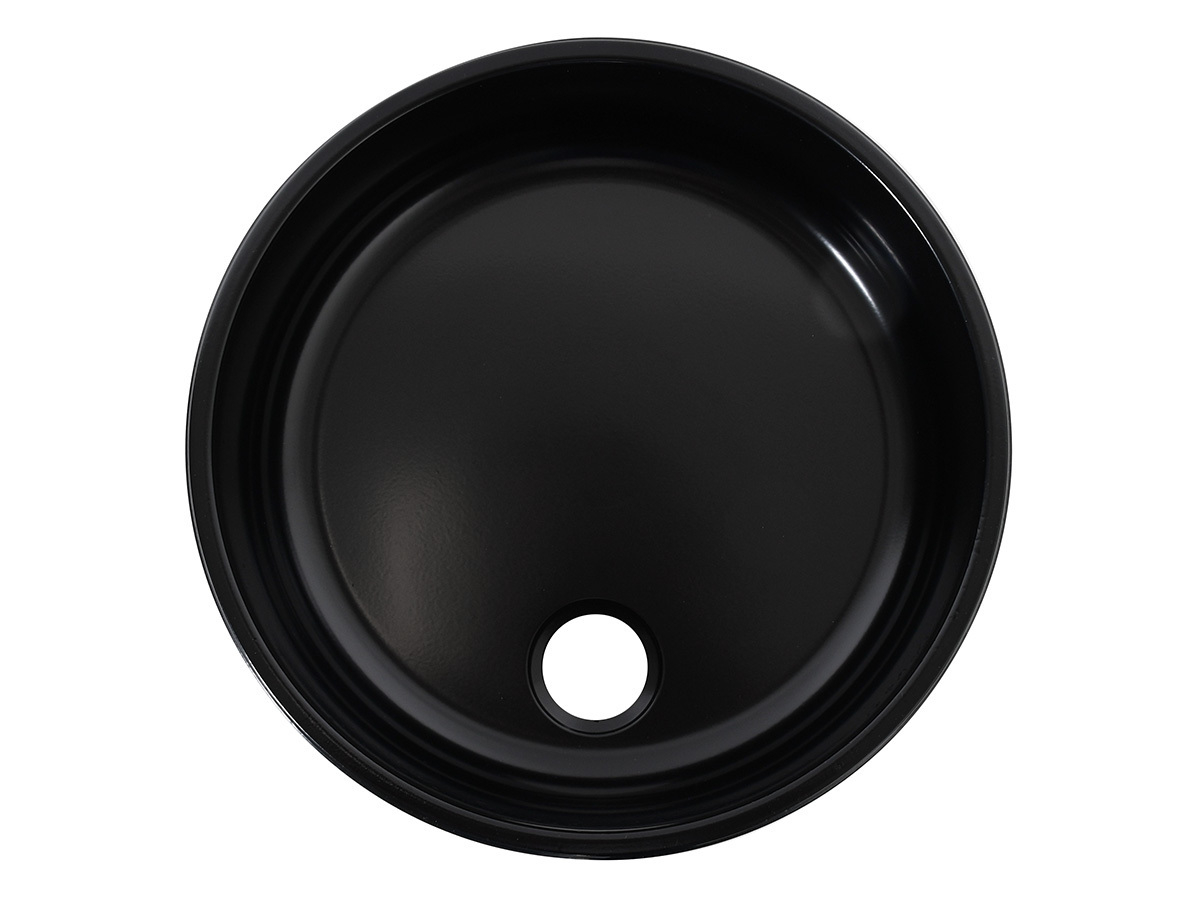NavyLoad 36 cm rundes Waschbecken – black