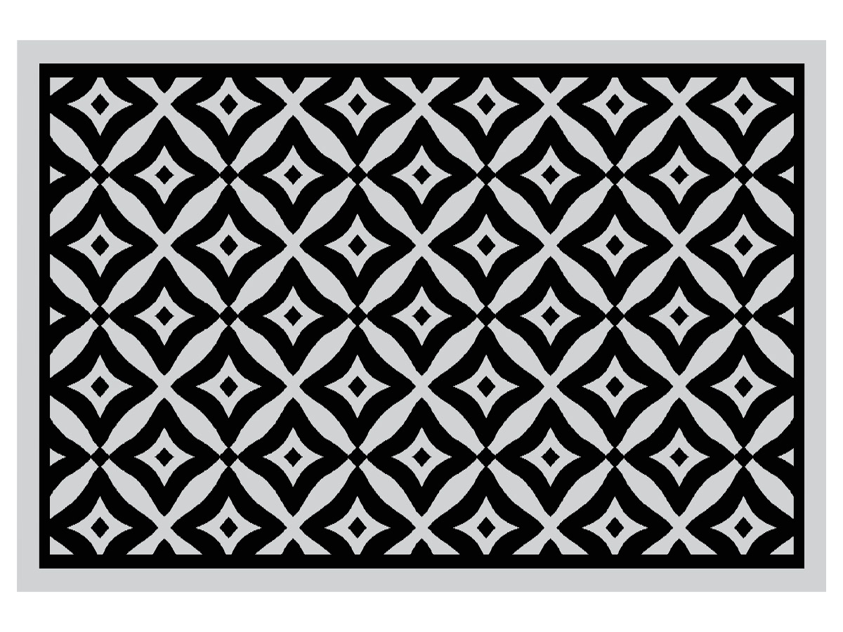 Obelink Patio Mat Cube 440 x 290 cm Zeltteppich