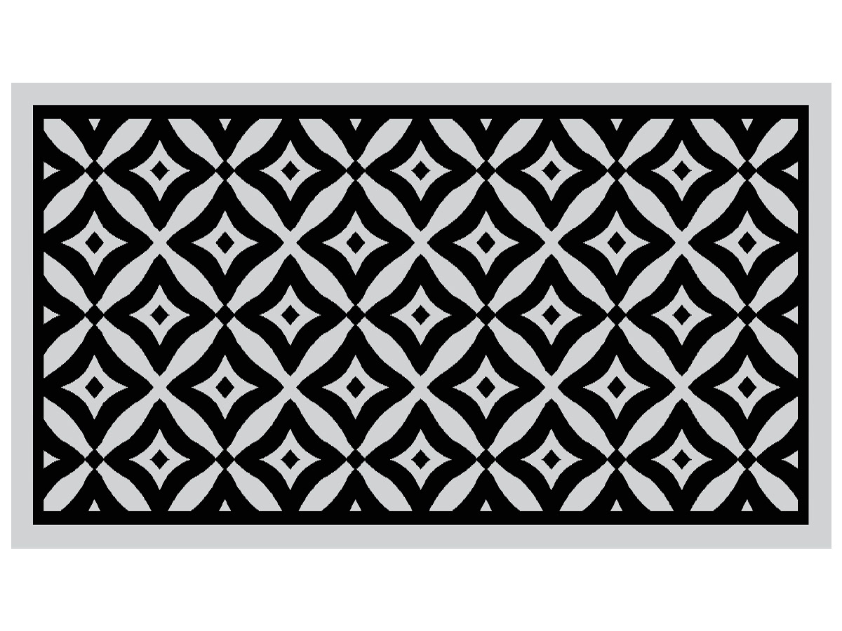 Obelink Patio Mat Cube 440 x 250 cm Zeltteppich